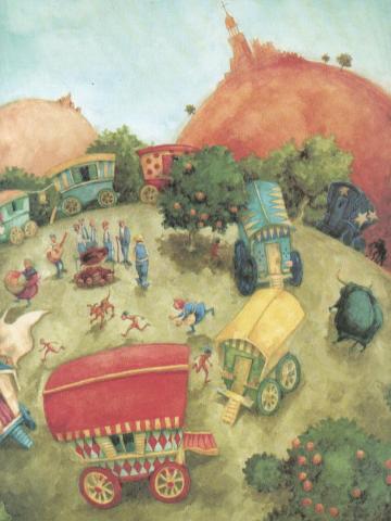 Magical Music Box illustration by Paul Hess