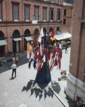 the flags of participating countries at Prix Italia 1997