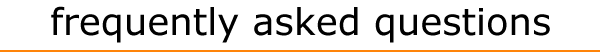 frequently asked questions