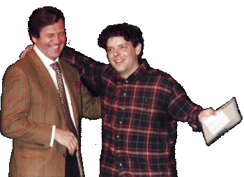 "me and my mate Melv"